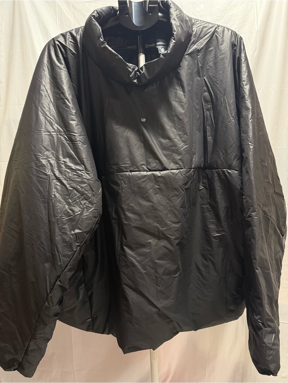 Yeezy Gap Balenciaga Mock Neck Puffer Black L NWOT